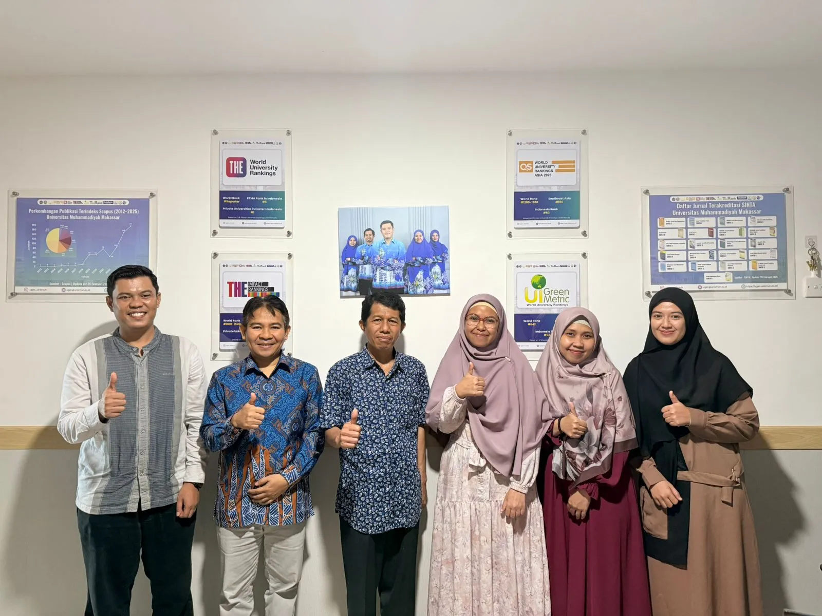 Diskusi Pemeringkatan, Dosen Universitas Muhammadiyah Palopo Kunjungi Unismuh Global Excellence Center