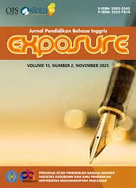XPOSURE: Jurnal Pendidikan Bahasa Inggris